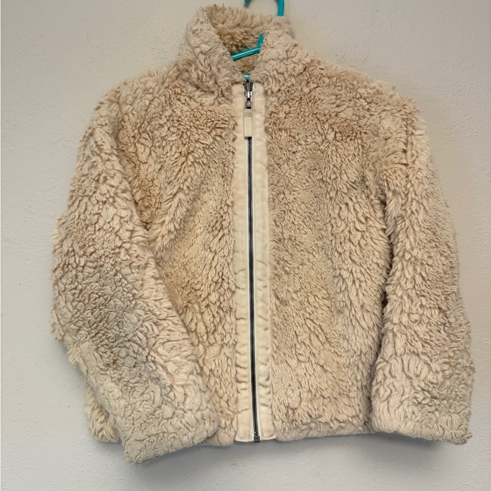 Patagonia girls lunar frost jacket size M (10) in Natural